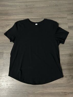 Lululemon Black Love Crewneck T Shirt